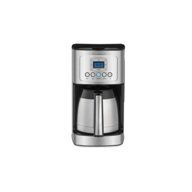 12-Cup Programmable Stainless Steel Drip Coffee Maker with Thermal Carafe