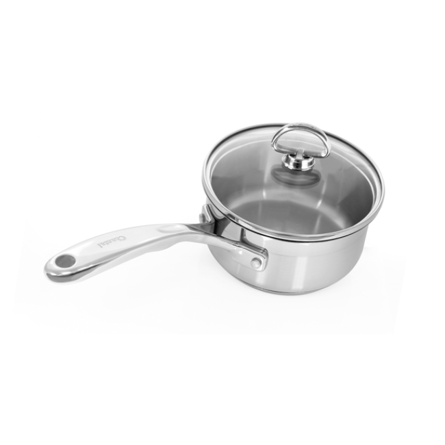 Chantal Induction 21 Stainless Steel Saucepan with Lid (1 Qt.)