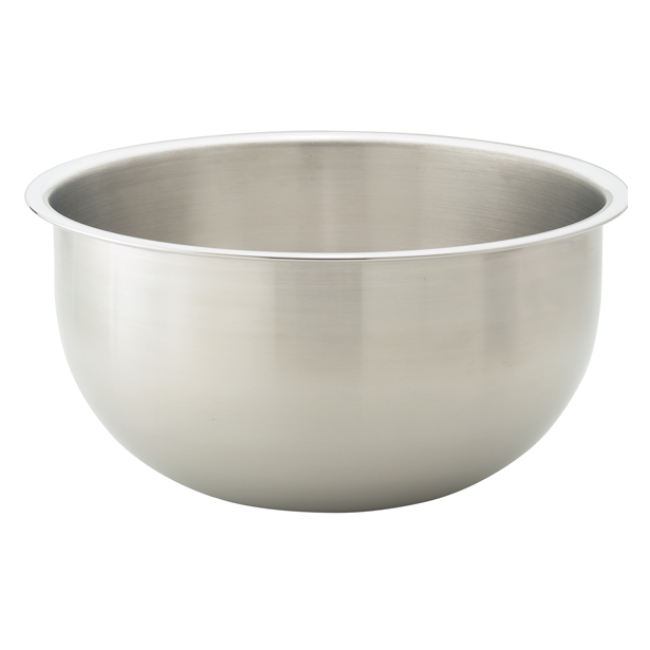 Choice 1.2 Qt. (6 cups) Stainless Steel Batter Bowl