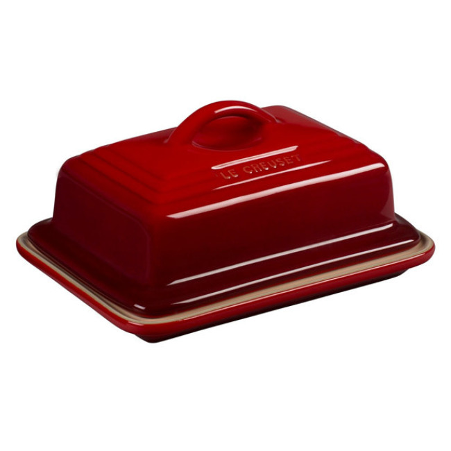 Product Le Creuset European Butter Dish | Cerise Red