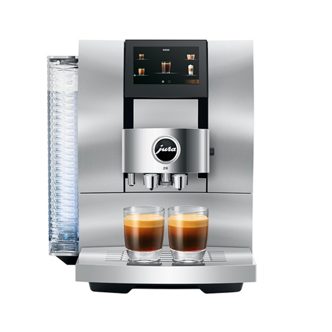 Jura Z10 Automatic Coffee Center | Aluminum White - Front