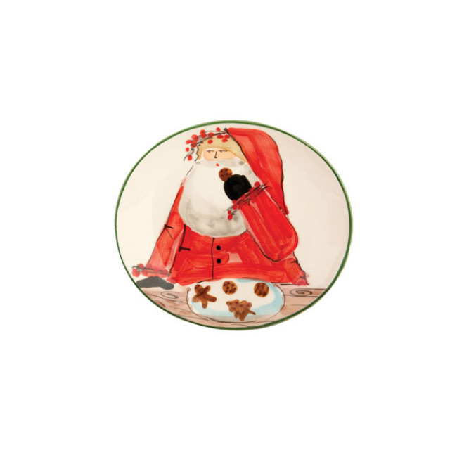 Product Vietri Old St. Nick Cookie Plate