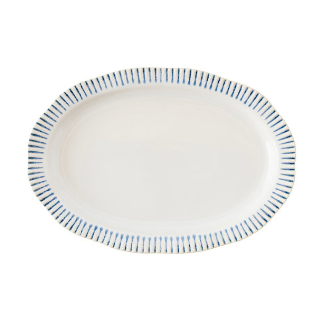 Juliska Sitio Stripe Serving Platter