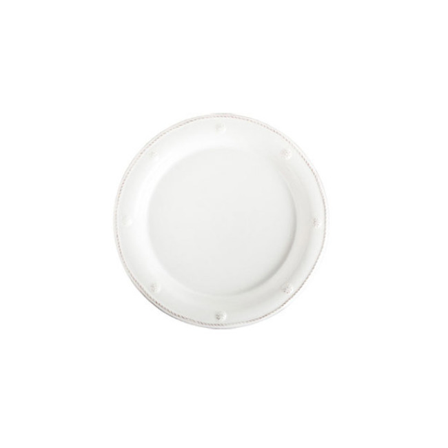 Juliska Berry & Thread Round Dessert Plate in White