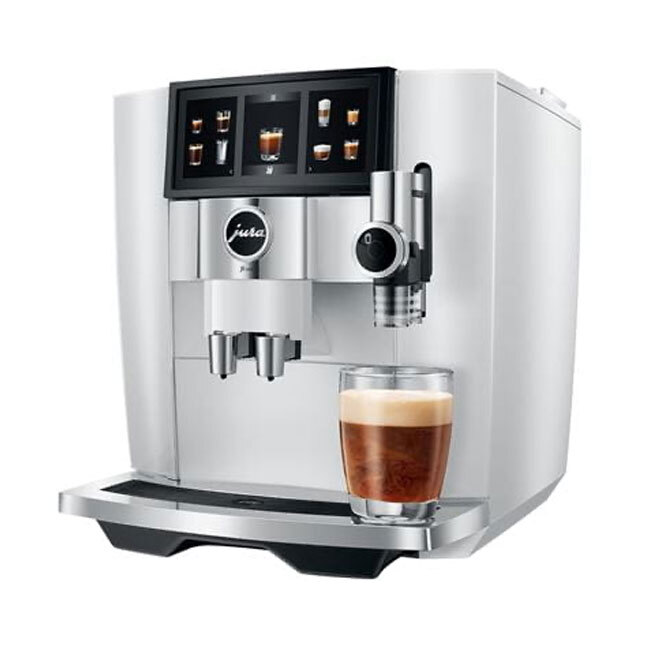 Jura J8 twin Automatic Coffee Center | Diamond White
