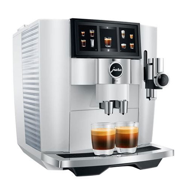 Jura J8 twin Automatic Coffee Center | Diamond White