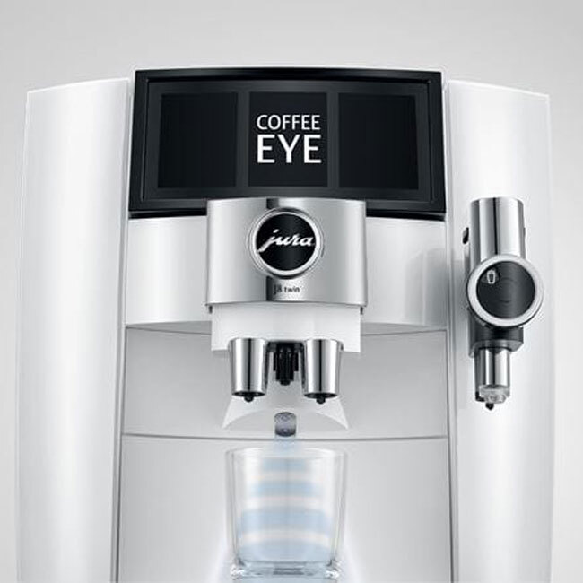 Jura J8 twin Automatic Coffee Center | Diamond White