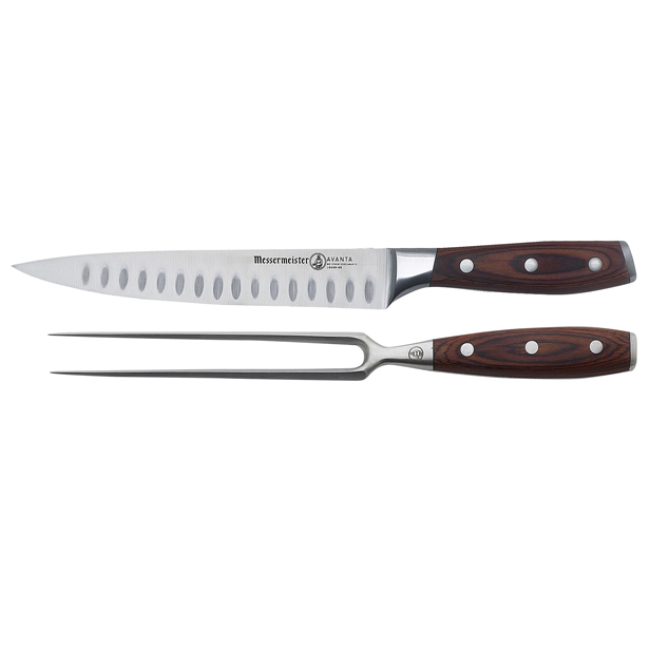 Avanta Fine Edge Steak Knife 4pc Set / Pakkawood + sett – One Mercantile /  Sett