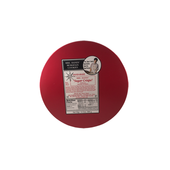 Product Mrs. Hanes Sugar Crisps Moravian Cookie Tin