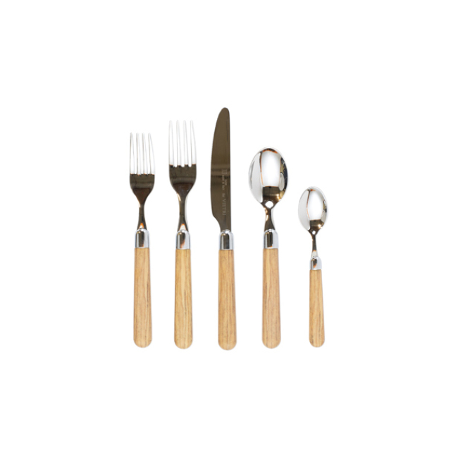 Vietri Albero Oak Five Piece Place Setting