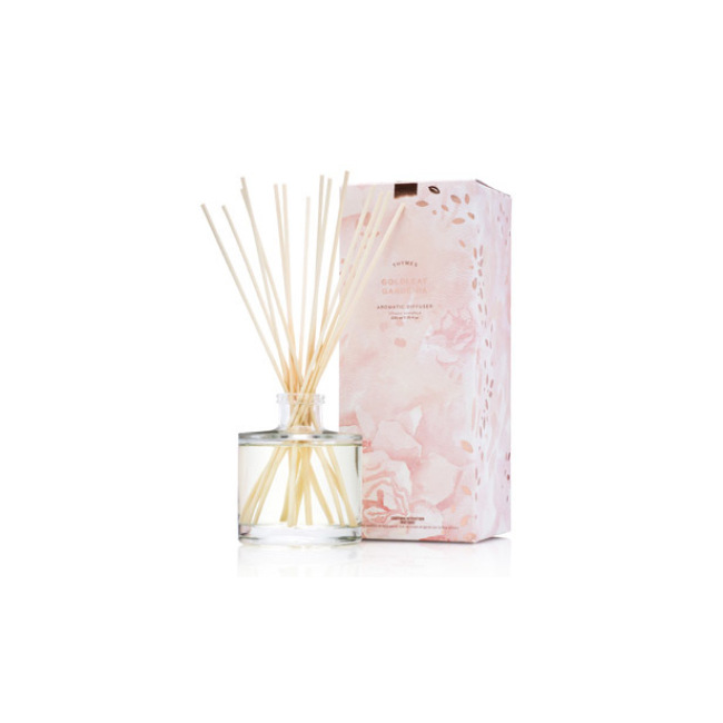 THYMES Goldleaf Gardenia Aromatic Fragrance Diffuser