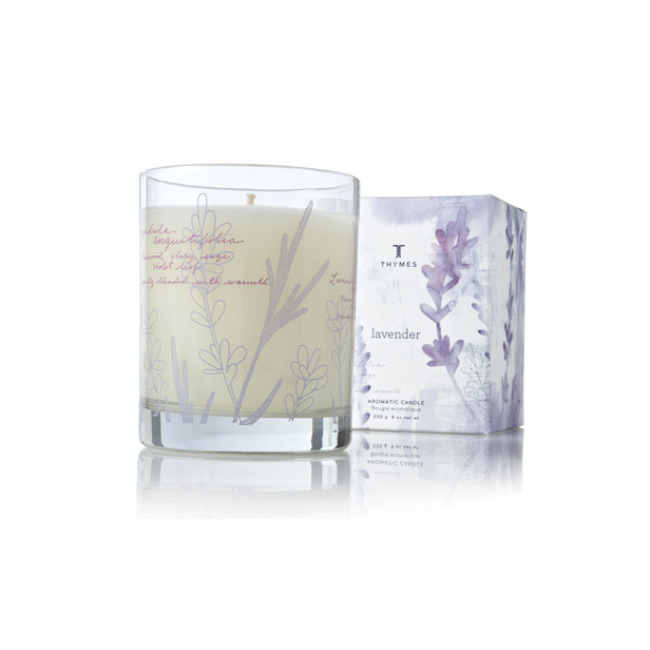 THYMES Lavender Poured Candle