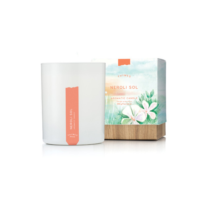 THYMES Neroli Sol Aromatic Candle