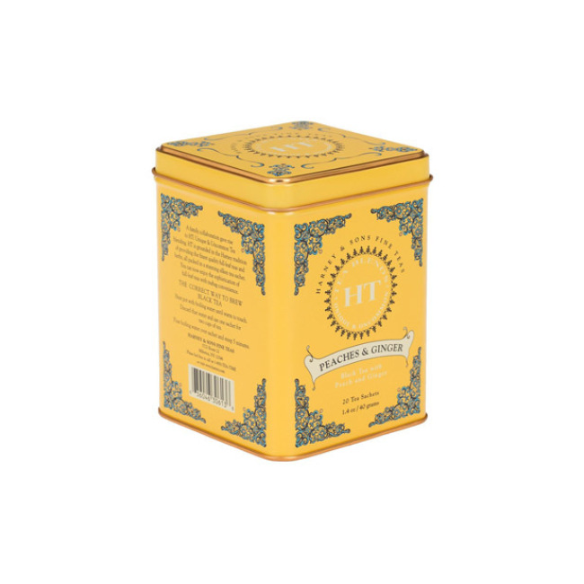 Product Harney & Sons Peaches & Ginger Tea Sachets
