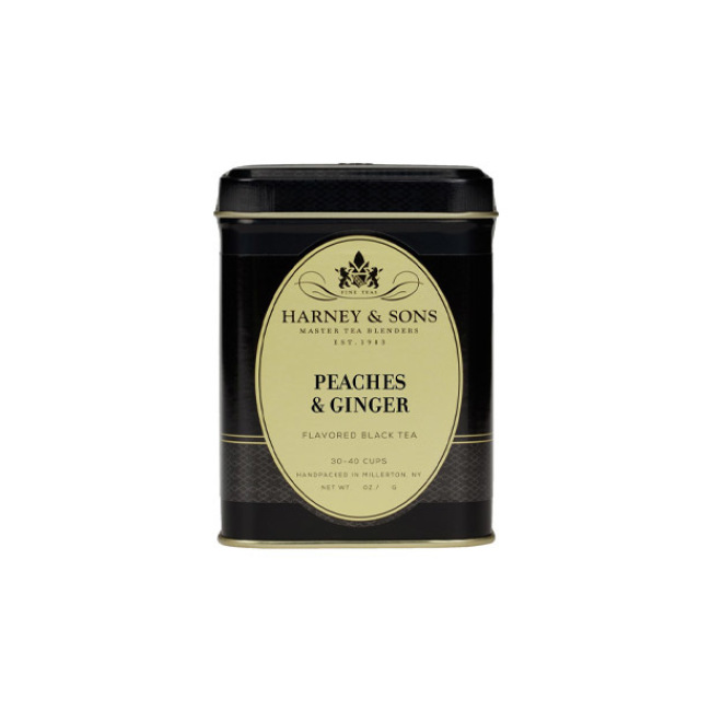 Product Harney & Sons Peaches & Ginger Loose Tea Tin