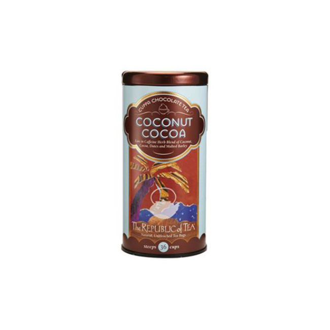 The Republic of Tea Coconut Cocoa Cuppa Chocolate Tea Bags