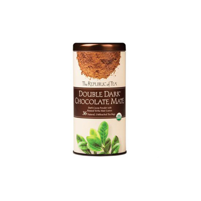 The Republic of Tea Organic Double Dark® Chocolate Maté Tea Bags