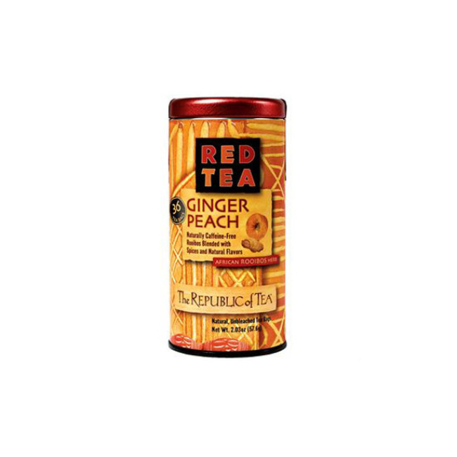 Product The Republic of Tea Ginger Peach Red Tea Bags