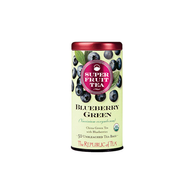 Product The Republic of Tea Organic Blueberry Green Superfruit Tea Bags