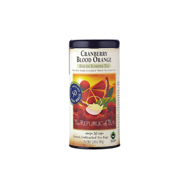 Product The Republic of Tea Cranberry Blood Orange Black Tea Bags