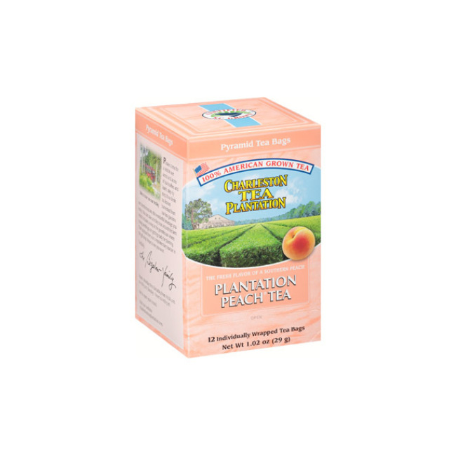 Product Charleston Tea Plantation Plantation Peach Teabags
