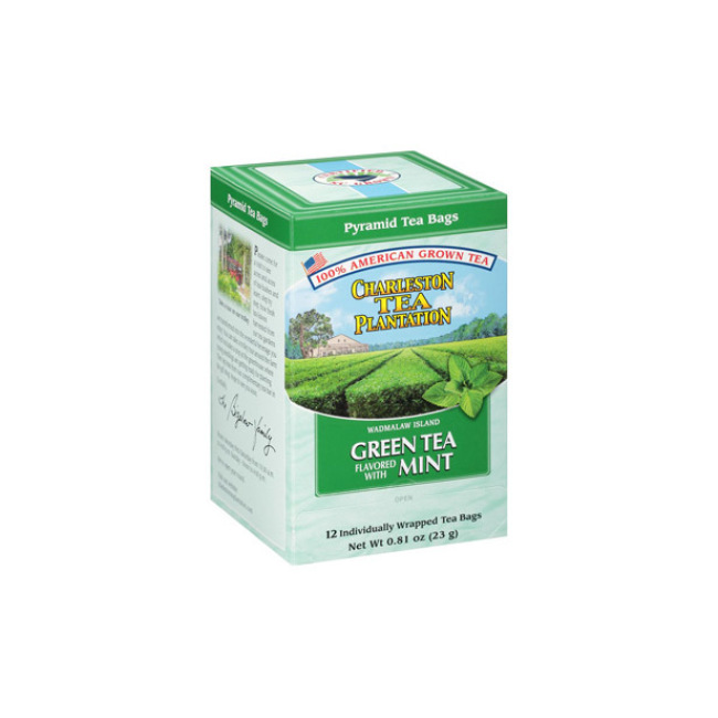 Product Charleston Tea Plantation Island Green Mint Teabags