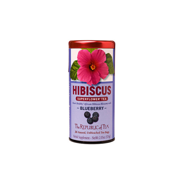 Product The Republic of Tea Hibiscus Blueberry Tea Bags