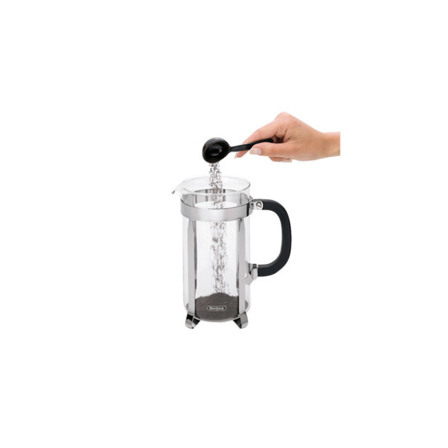 BonJour 3-Cup Monet French Press, Stainless Steel 1
