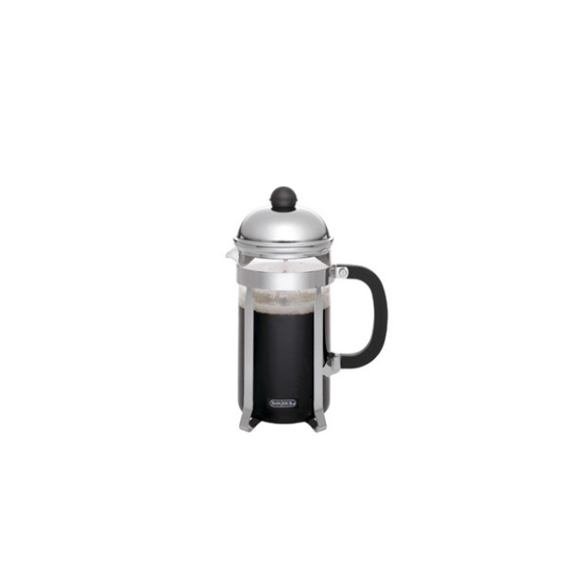 BonJour 3-Cup Monet French Press, Stainless Steel