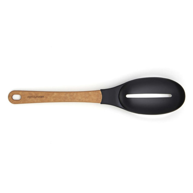 Epicurean Gourmet Series Slotted Spoon | Natural/Slate