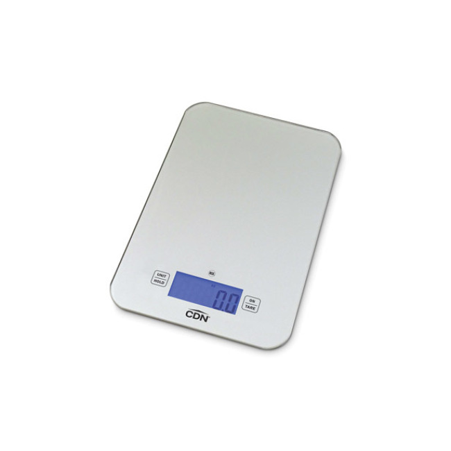 Product CDN NSF Digital Glass Scale | Silver