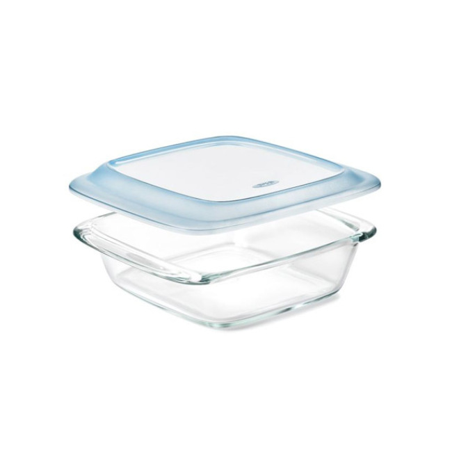 OXO Good Grips Glass 3 Qt Baking Dish with Lid — Las Cosas Kitchen Shoppe