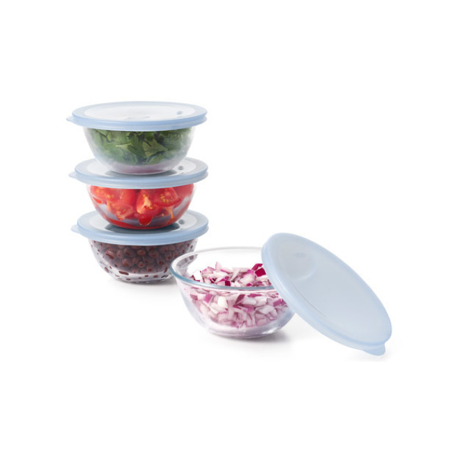 OXO Good Grips 8-Piece Glass Prep Bowl Set