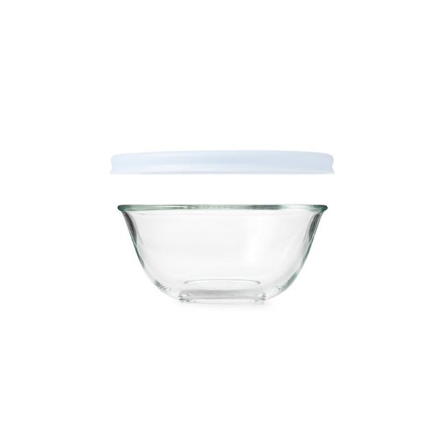 Glass Prep Mixing Bowls, Set of 8