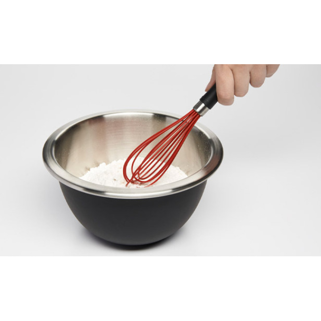 OXO Good Grips 9-In. Silicone Whisk | Red 2