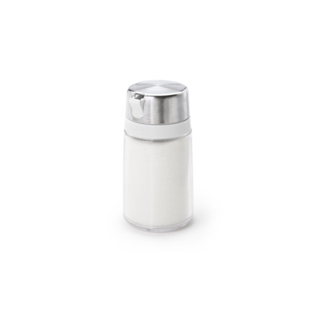 OXO Salt and Pepper Shaker Set, Clear, Stainless Steel