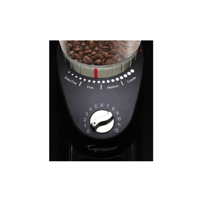 Capresso Infinity Plus Conical Burr Grinder - Control