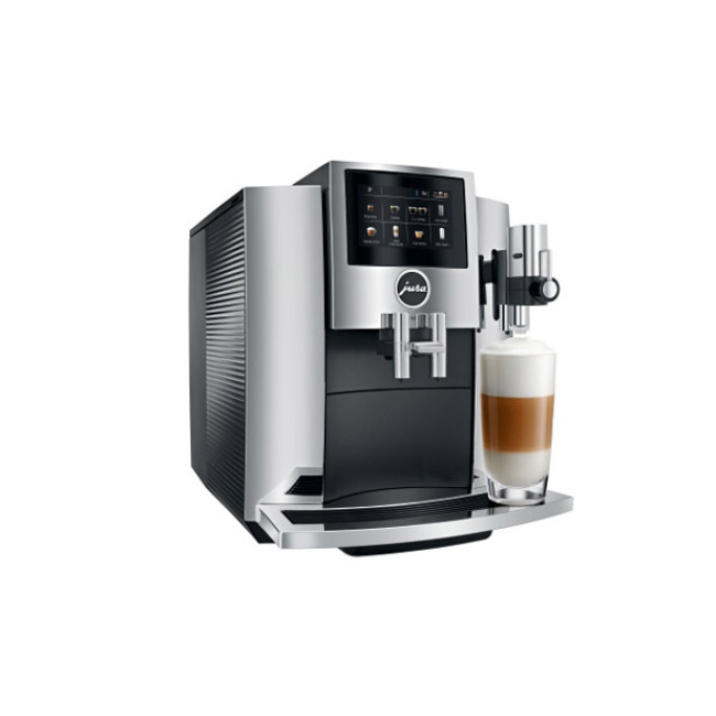 Jura S8 Automatic Coffee Center - Chrome - Left
