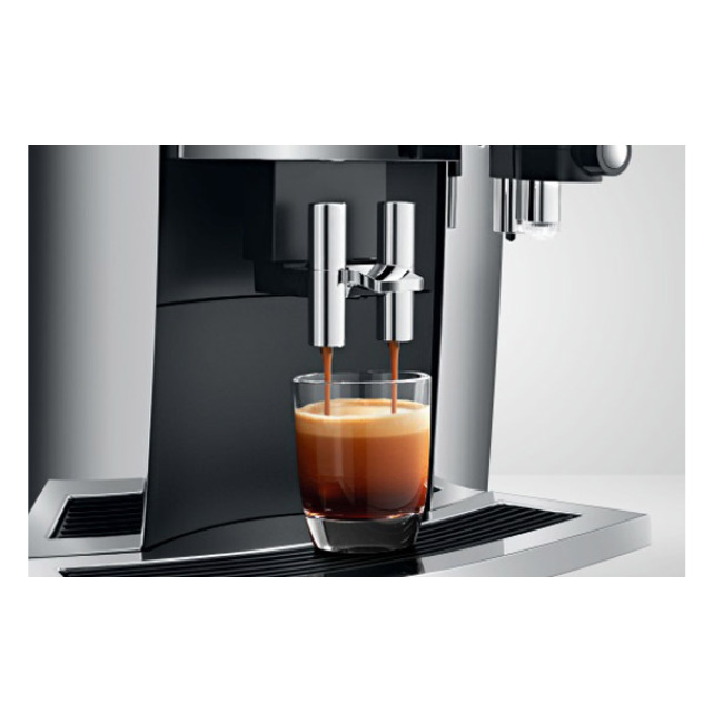 Jura S8 Automatic Coffee Center - Chrome - Beverage Ports