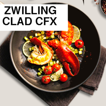 Zwilling CLAD CFX Cookware logo
