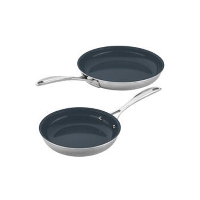 Product Zwilling J A Henckels CLAD CFX 2 Piece Frypan Set