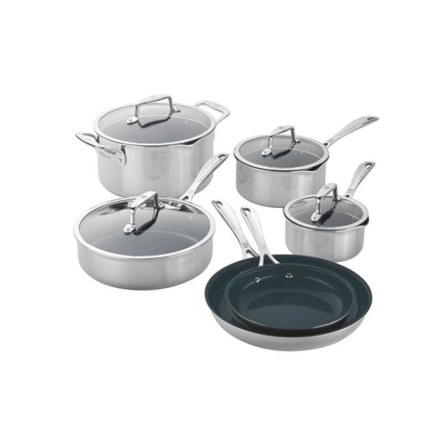 Product Zwilling J A Henckels CLAD CFX 10 Piece Set