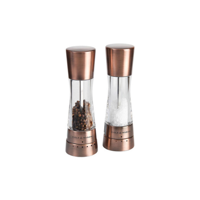 Cole & Mason Derwent Salt & Pepper Gift Set, Copper 1