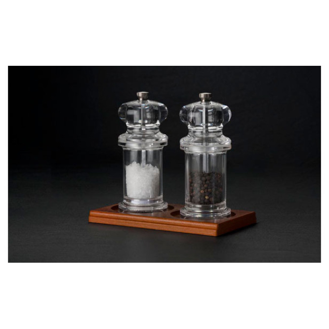 Cole & Mason Wooden Salt and Pepper Mill Tray	 4