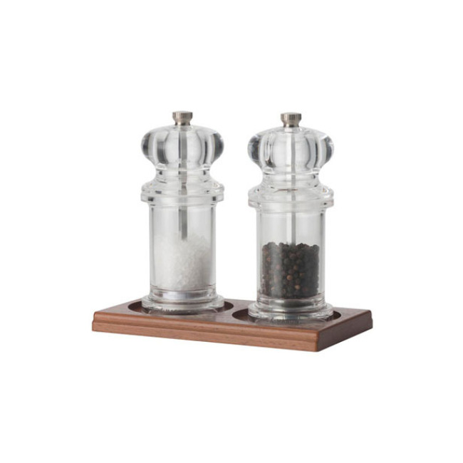 Cole & Mason Wooden Salt and Pepper Mill Tray	 3
