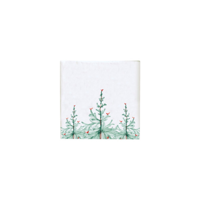Vietri Lastra Holiday Cocktail Napkins