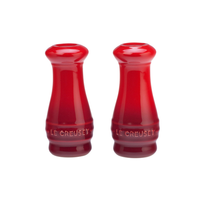 Le Creuset Stoneware Salt and Pepper Shakers