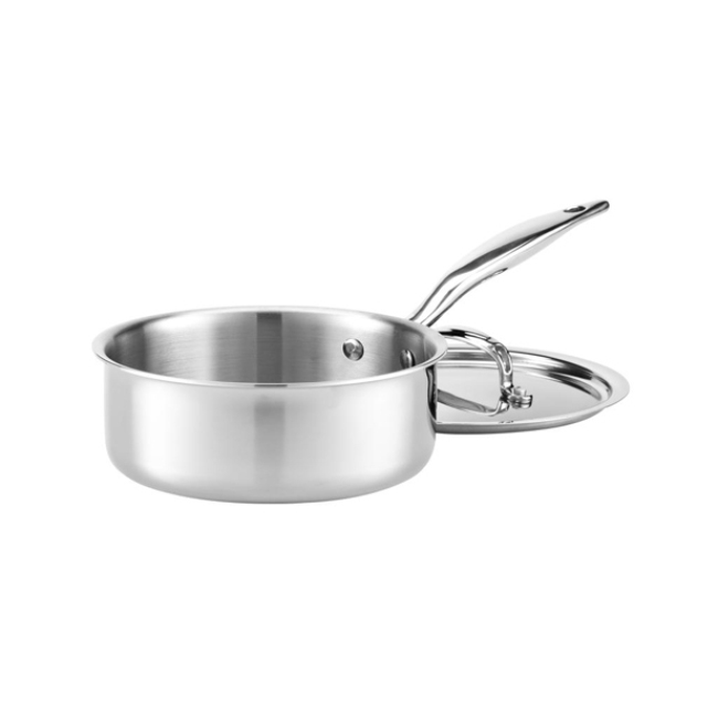 Heritage Steel 'Titanium Series' 2 Qt Saucepan with Lid