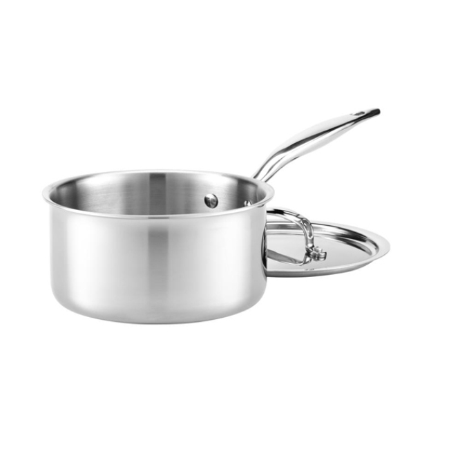 Heritage Steel 3 Qt Saucepan with Lid 1