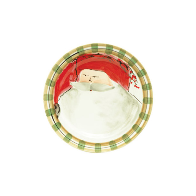 Product Vietri Old St. Nick Dinner Plate - Red Hat